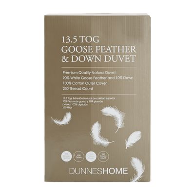 Goose Feather and Down Duvet - Single thumbnail
