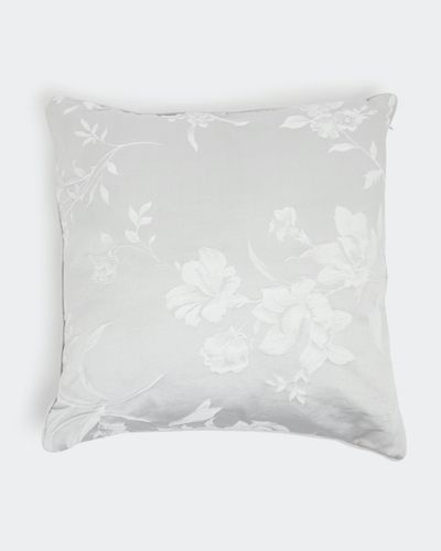 Floral Jacquard Euro Cushion