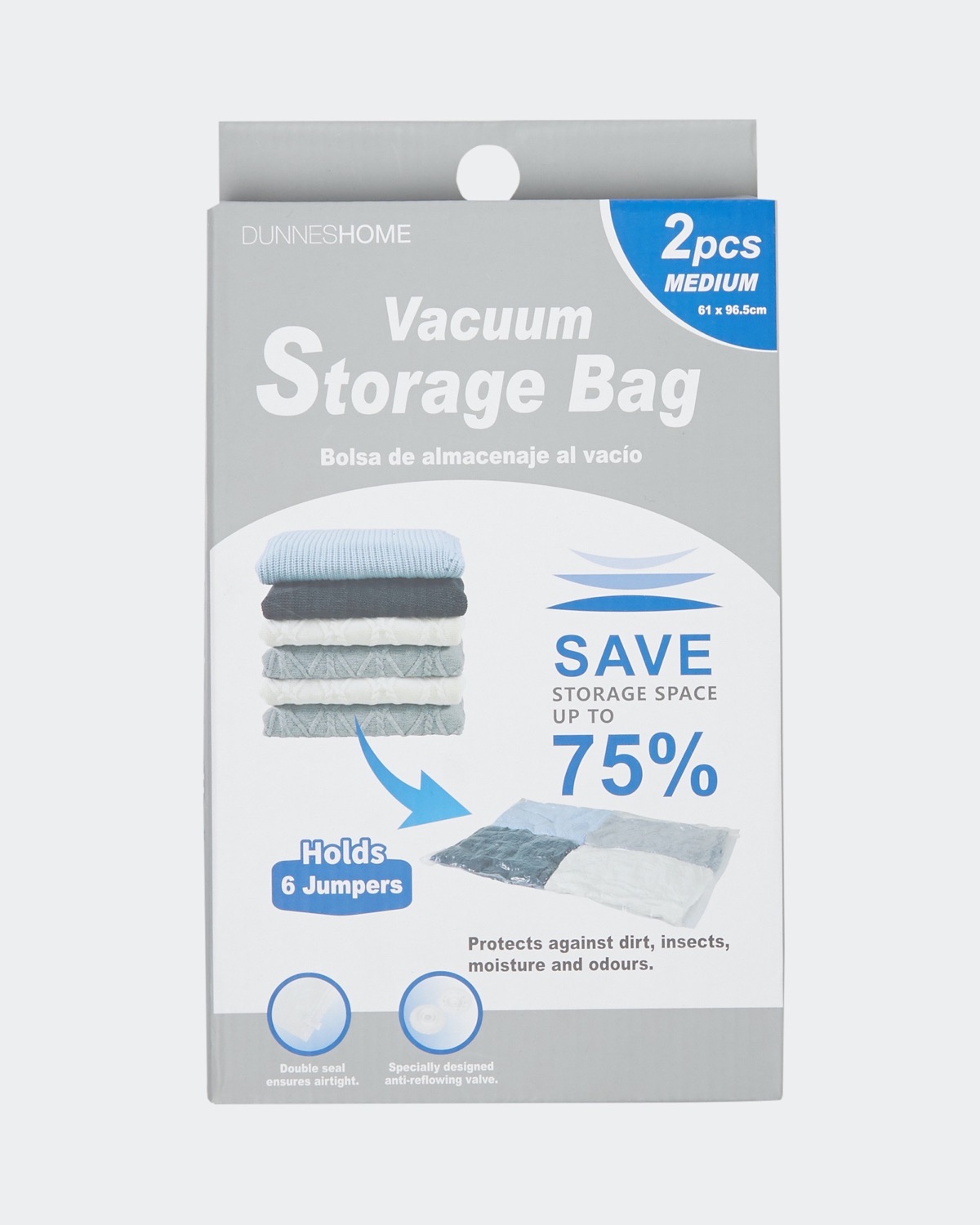 Vacuum Travel Storage Bags Clothing Bags 60×40 cm 10 pcs - Suave Home  Ireland