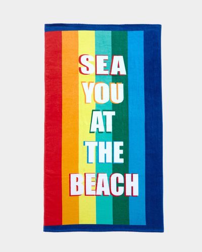 Printed Beach Towel thumbnail
