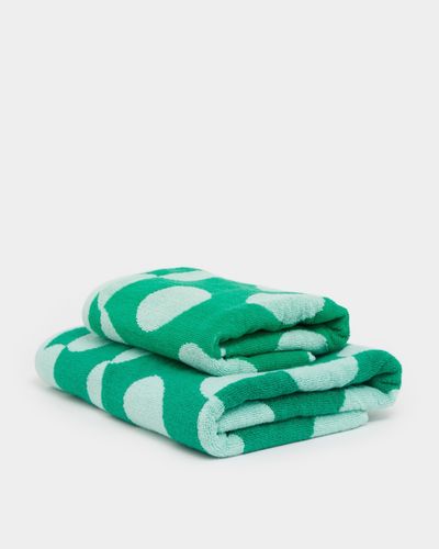 Polka Dot Cotton Hand Towel