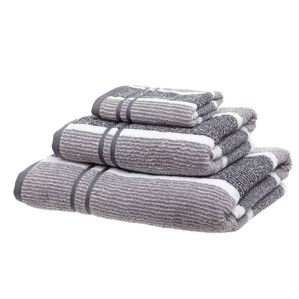 Scandi Stripe Bath Towel