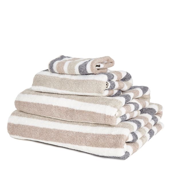 Marl Stripe Bath Towel