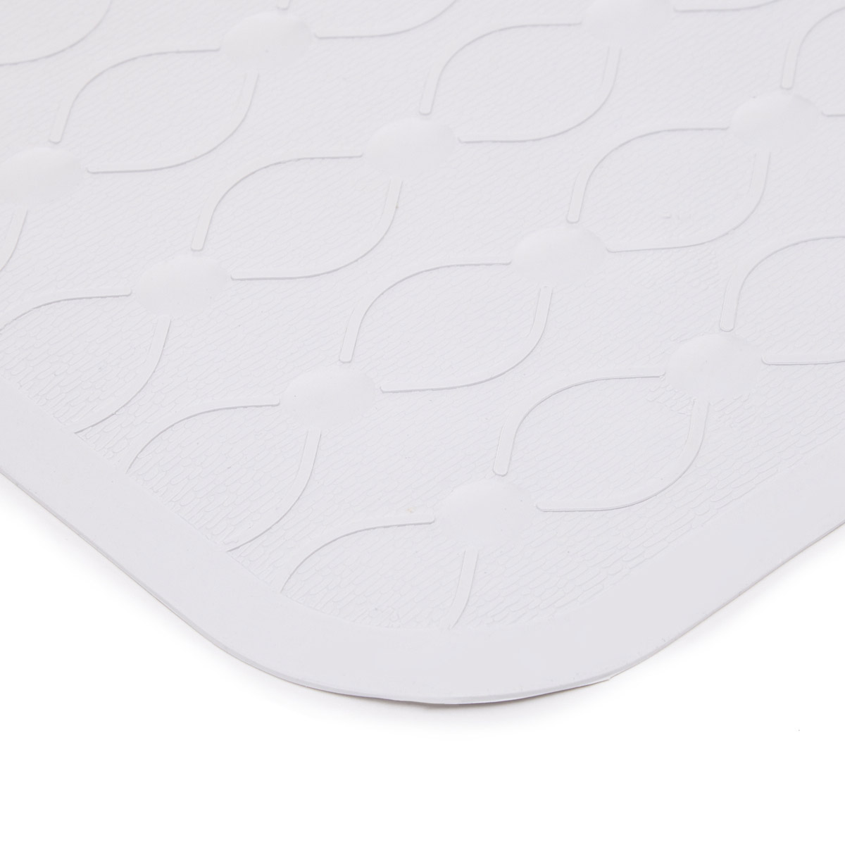 Dunnes Stores Cream Antimicrobial Rubber Bath Mat