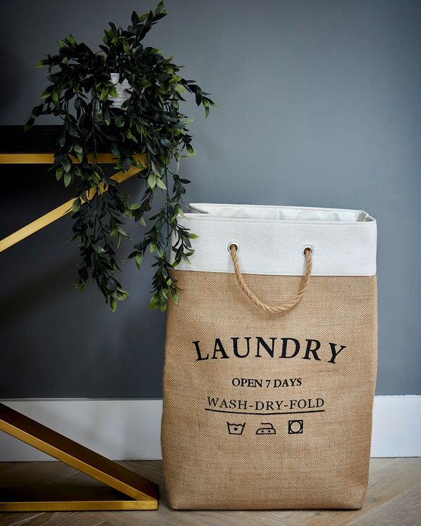 Jute Laundry Bag