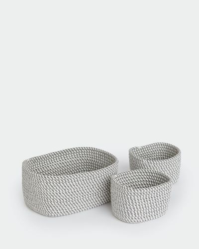 Rope Storage Baskets - Pack Of 3 thumbnail