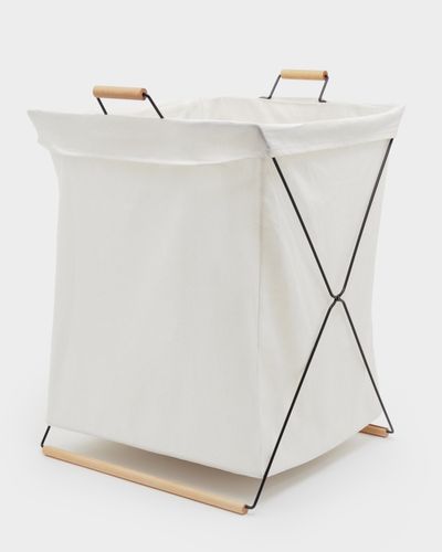 Canvas Foldable Laundry Hamper