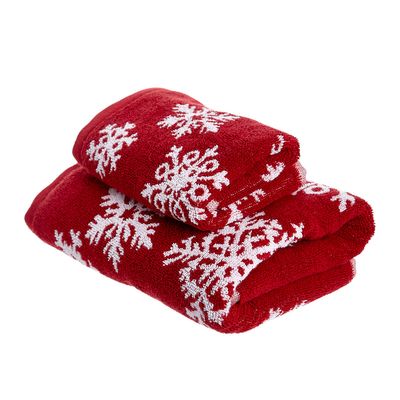 Snowflake Hand Towel thumbnail