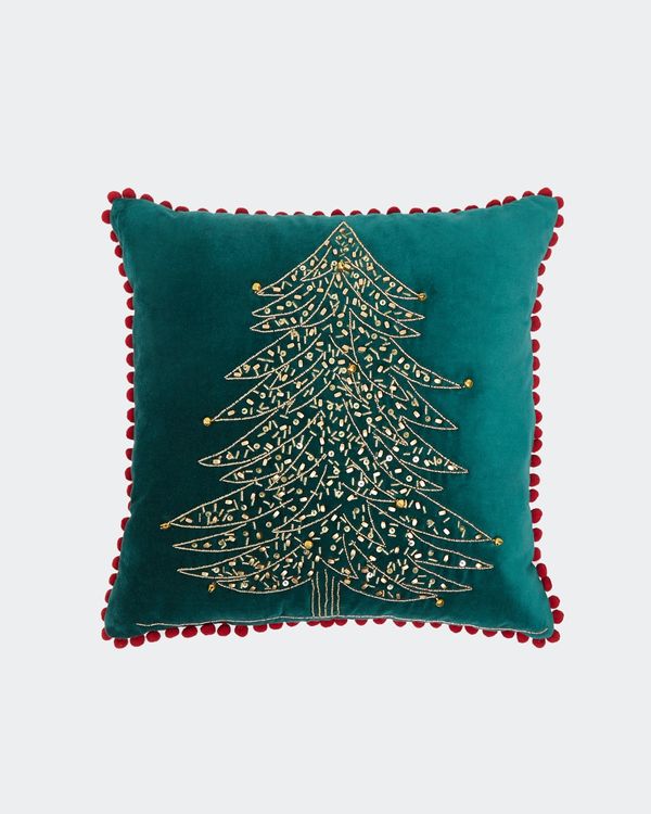 Velvet Tree Cushion