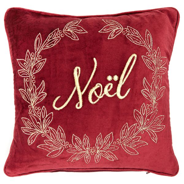 Mini Noel Velvet Cushion