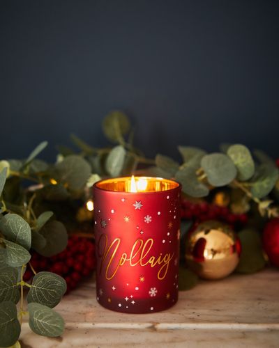 Starry Nollaig Candle