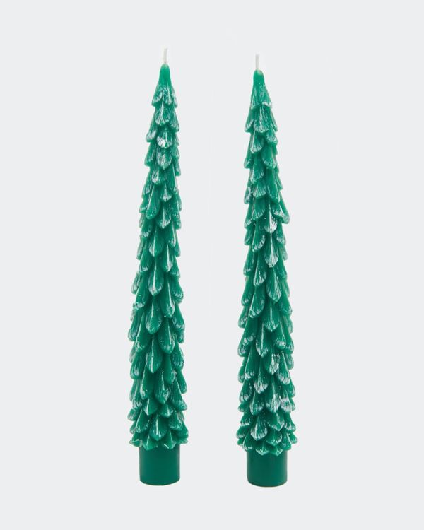 Christmas Tree Candles - Pack of 2