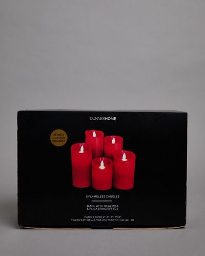 Flameless Candle Set - pack of 5
