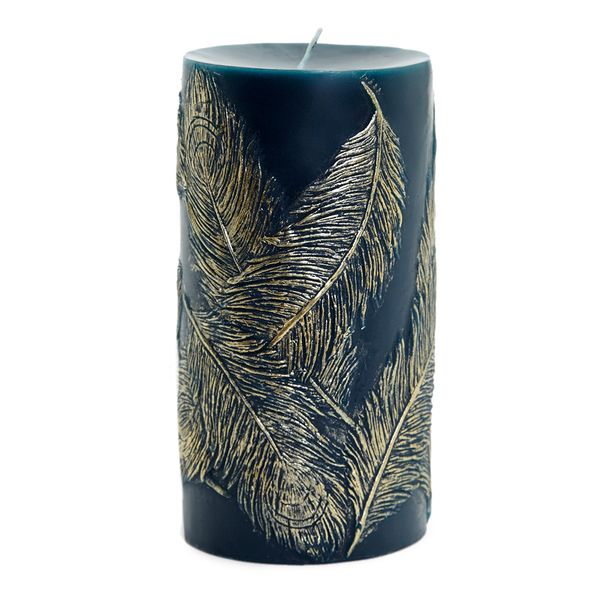 Peacock Candle