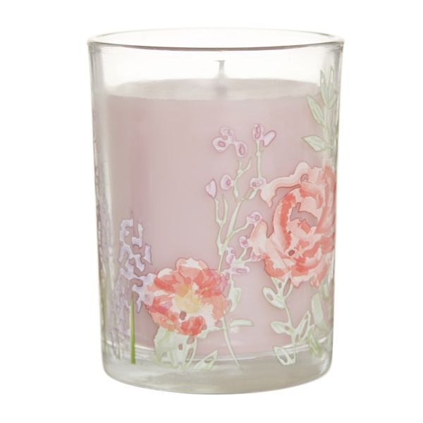 Floral Candle