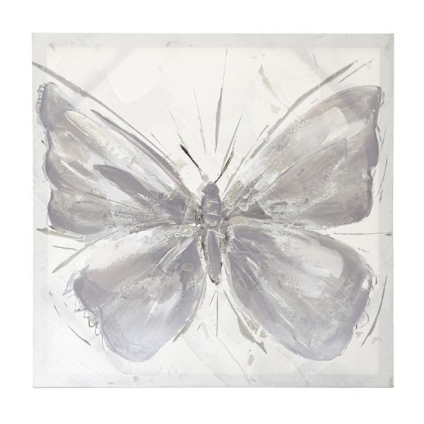 Hand-Painted Butterfly Canvas