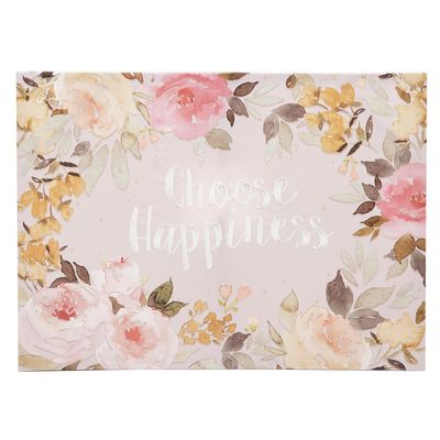 Embroidered Happiness Canvas thumbnail