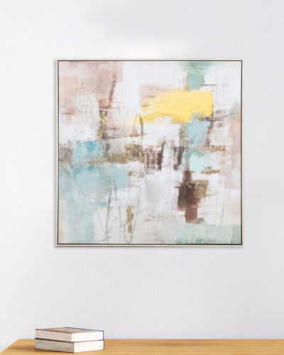 Citrine Abstract Canvas