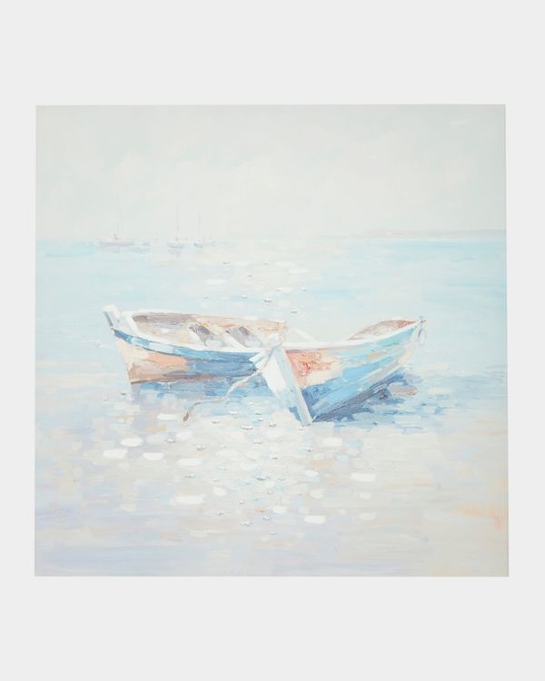 Boat Abstract Canvas