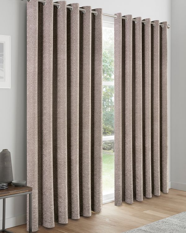 Chenille Line Curtains