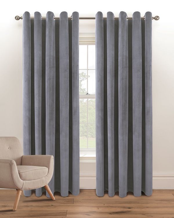 Grey Sapphire Curtain