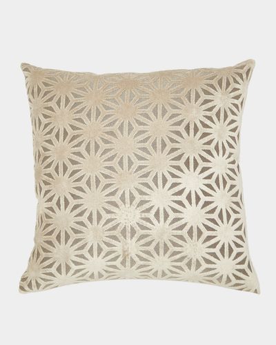 Dunnes Stores | Cream Star Velvet Cushion