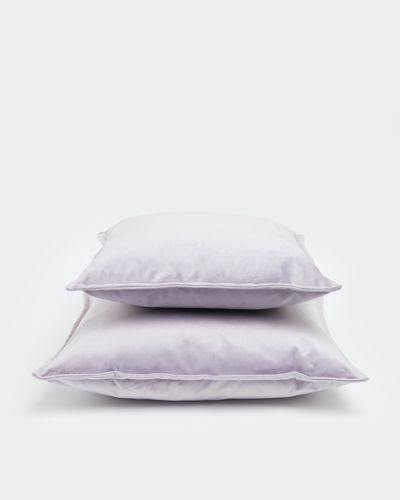 Sapphire Velvet Grey Cushion thumbnail
