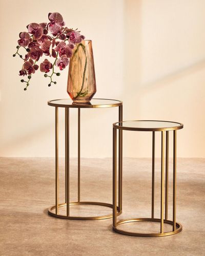 Ginny Mirrored Accent Table thumbnail