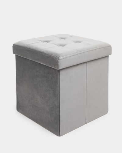 Velvet Storage Cube With Lid thumbnail