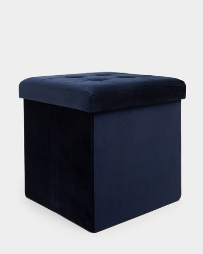 Velvet Storage Cube With Lid thumbnail