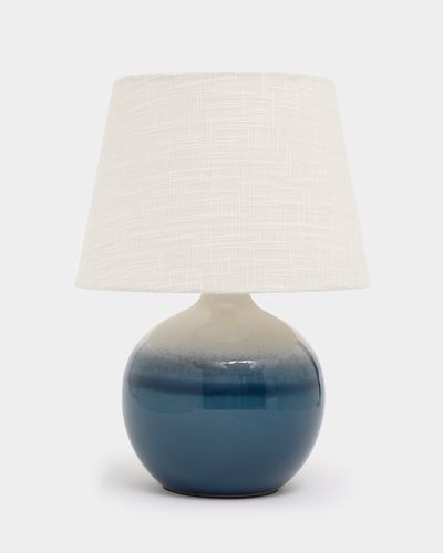 Reactive Glazed Lamp