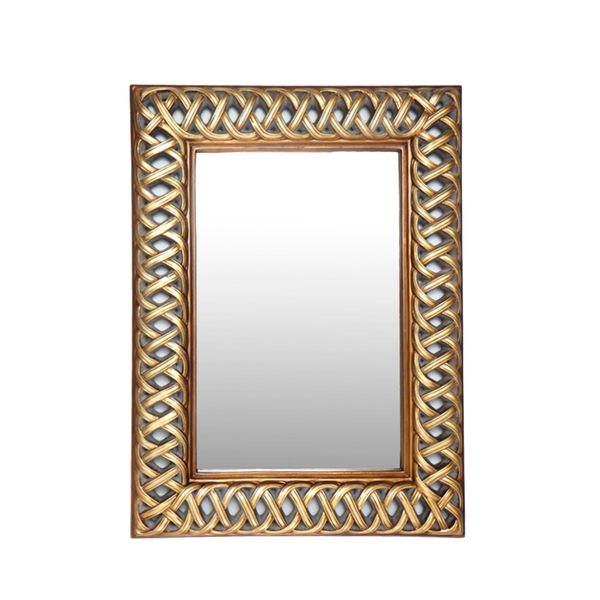 Plaited Mirror