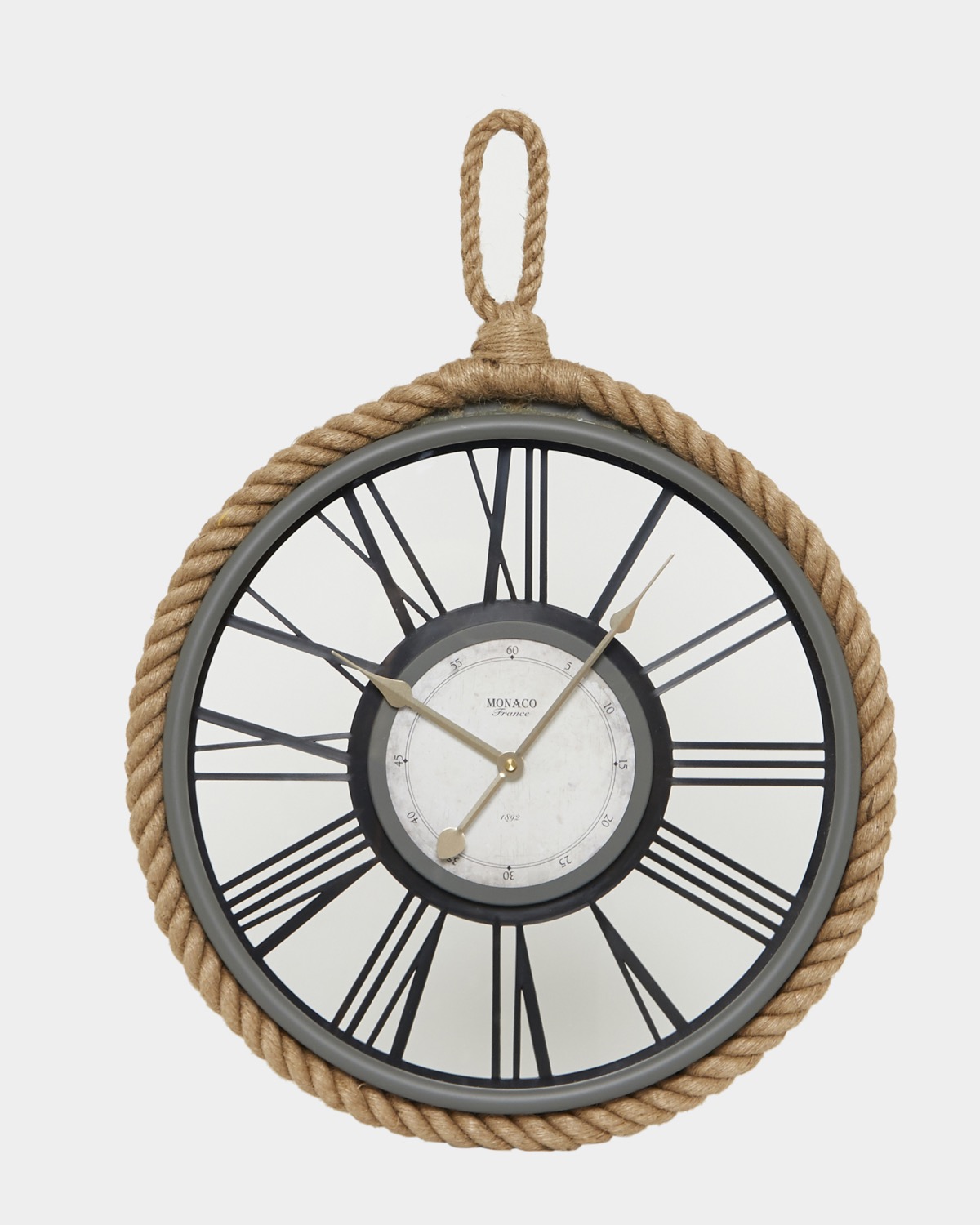 Dunnes S Grey Nautical Clock - Nautical Wall Clock Canada