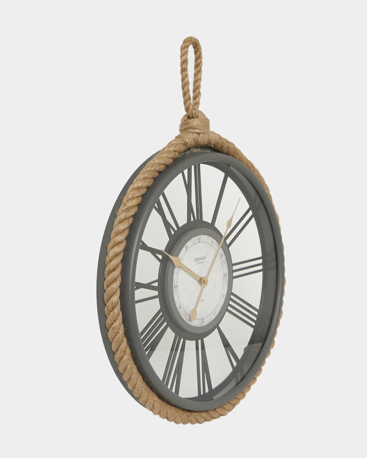Dunnes Stores  Grey Nautical Clock