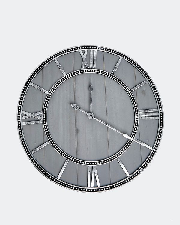 Wood-Metal Clock