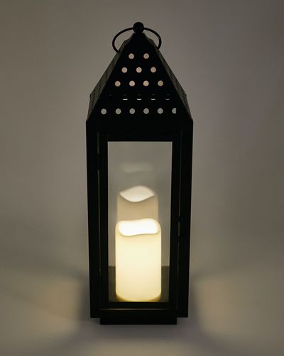 Extra Large Lantern With LED Candle