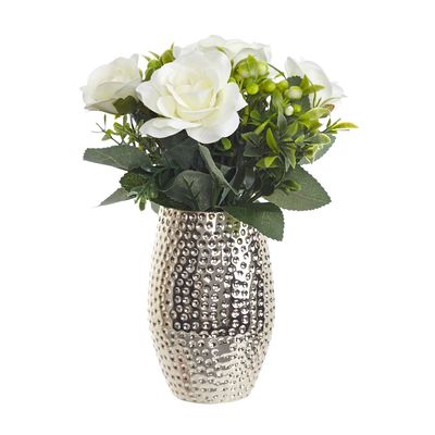 Embossed Vase With Flowers thumbnail