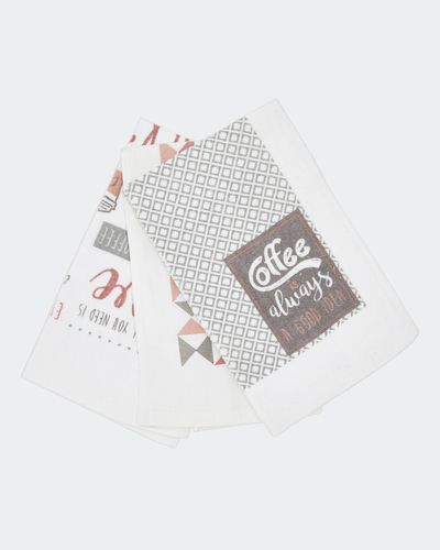 Printed Tea Towels - Pack Of 3 thumbnail