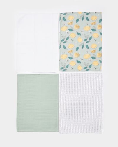 Printed Tea Towels - Pack Of 4 thumbnail