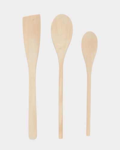 Wooden Spoons and Spatula (Set Of 3)