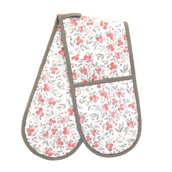 Floral Double Oven Glove