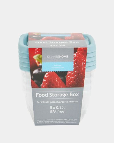 Food Storage Boxes With Lids - Pack Of 5 thumbnail