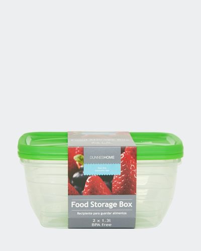 Food Storage Boxes With Lids - Pack Of 2 thumbnail