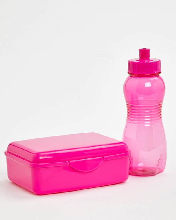 Back To School Lunch Box And Bottle Set