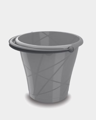 Round 12 Litre Plastic Bucket