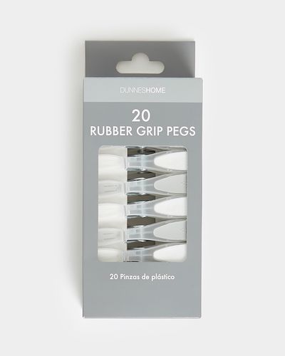 Rubber Grip Pegs - Set Of 20