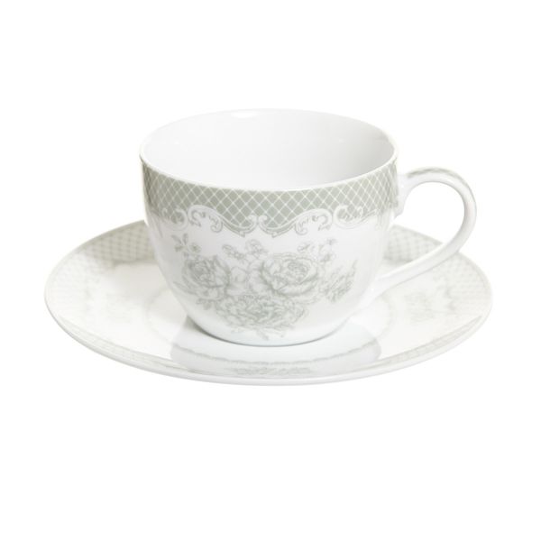 Rosa Cup And Saucer