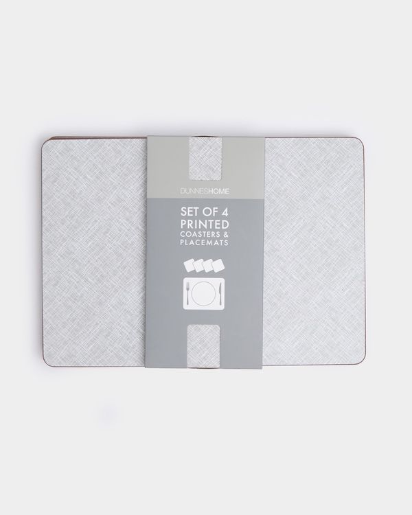 Placemat And Coaster Set - Pack Of 4