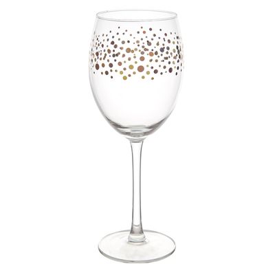 Metallic Dot Wine Glass thumbnail