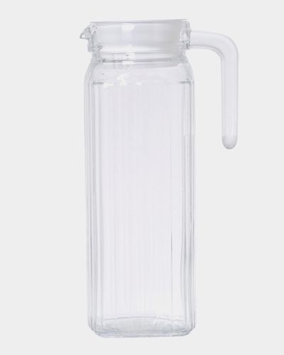 Glass Pitcher With Lid thumbnail